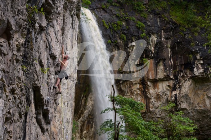 Com 21 anos como praticante de escalada, Anderson é atualmente um dos atletas mais experientes do grupo / Foto: Kévin Sganzerla