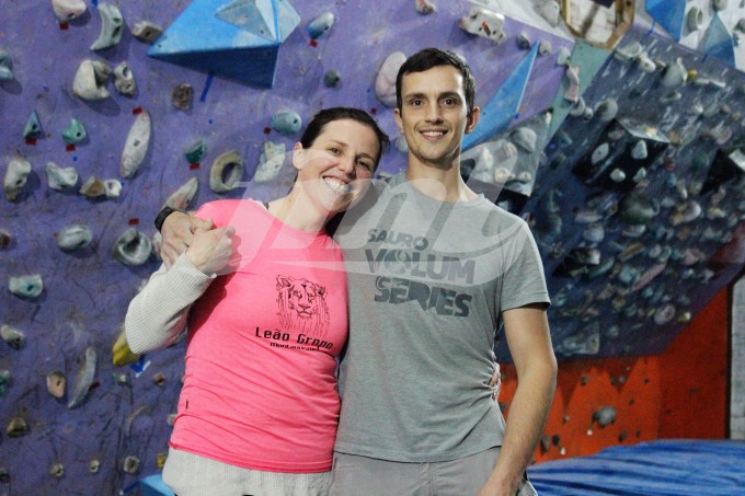 Jocélia e Cristiano fazem parte do grupo há cinco anos, mas praticam o esporte há sete anos / Foto: Kévin Sganzerla