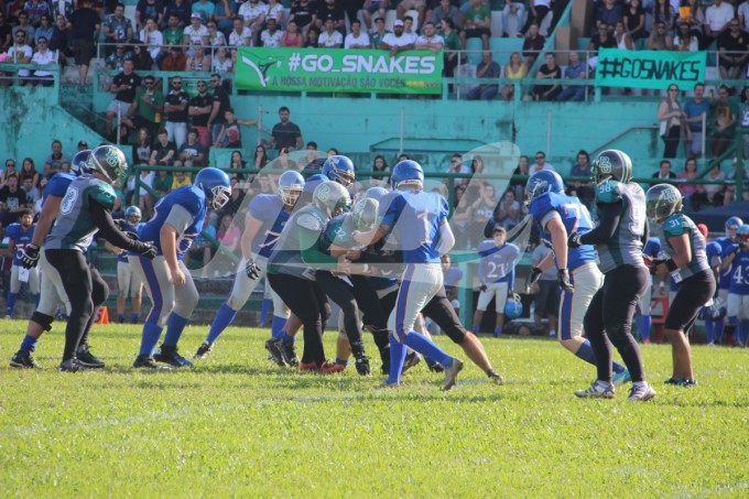 Bento Gonçalves Snakes 0 x 2 Santa Cruz Chacais - Campeonato Gaúcho/Foto: Kévin Sganzerla