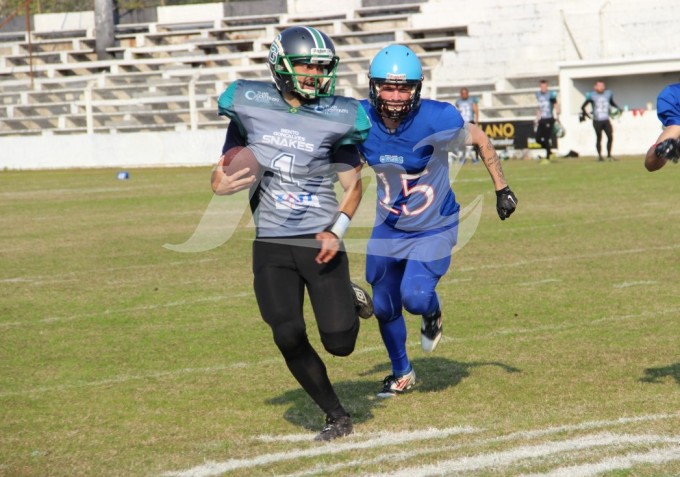 Chacais x Snakes - Liga Nacional 2016 - Foto: Kévin Sganzerla/Arquivo Pessoal