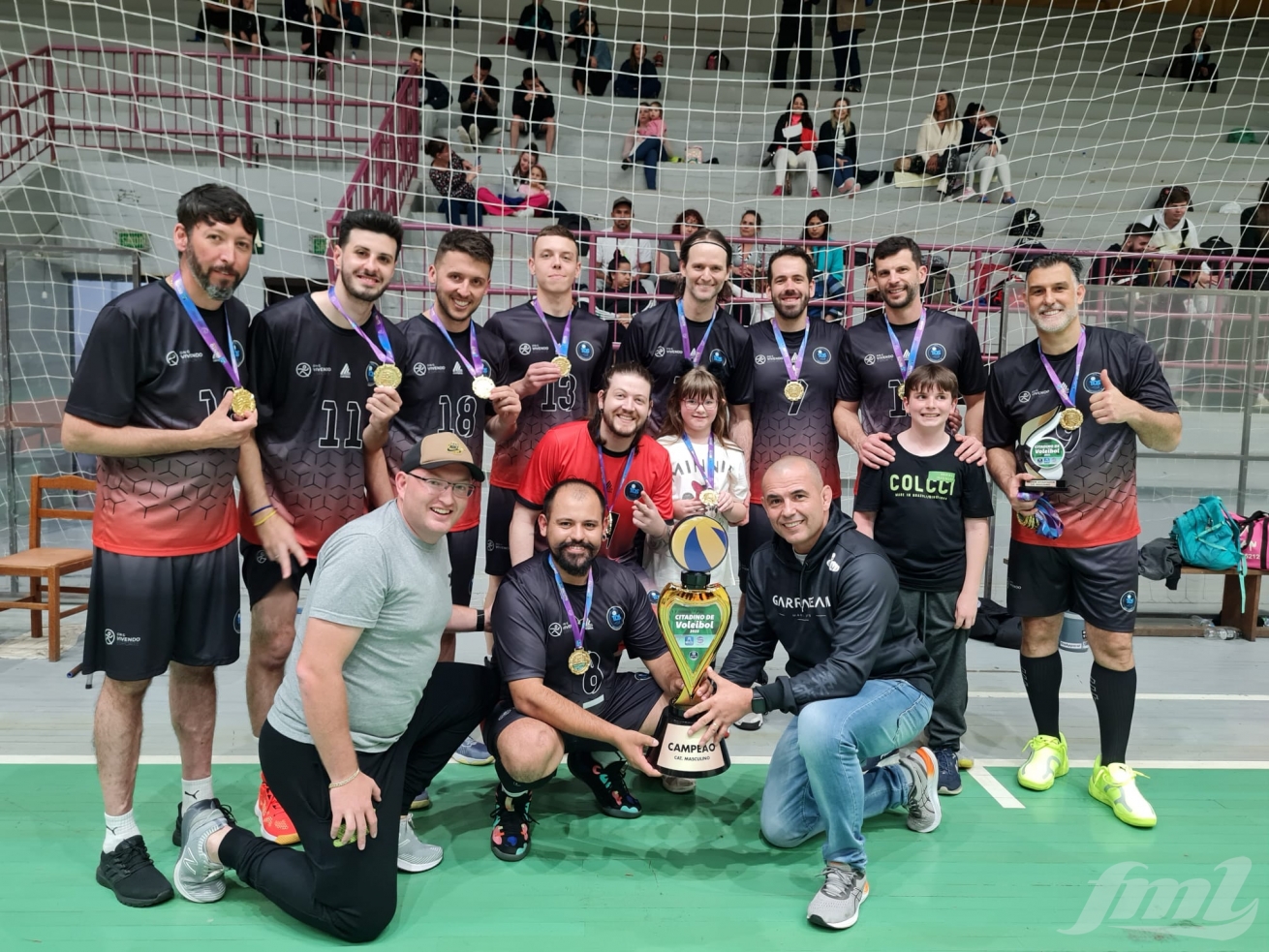 Equipes Mirim e Infantil do Bento Vôlei conquistam o título da I Copa Sogipa  de Voleibol - FML Esportes Not�cias