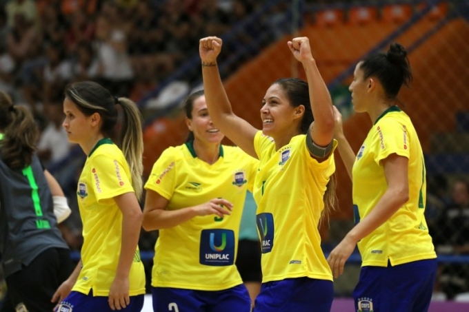 Amistoso Internacional de Futsal Feminino - Brasil x Paraguai