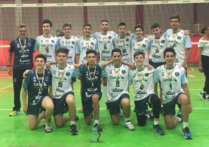 Equipes Mirim e Infantil do Bento Vôlei conquistam o título da I