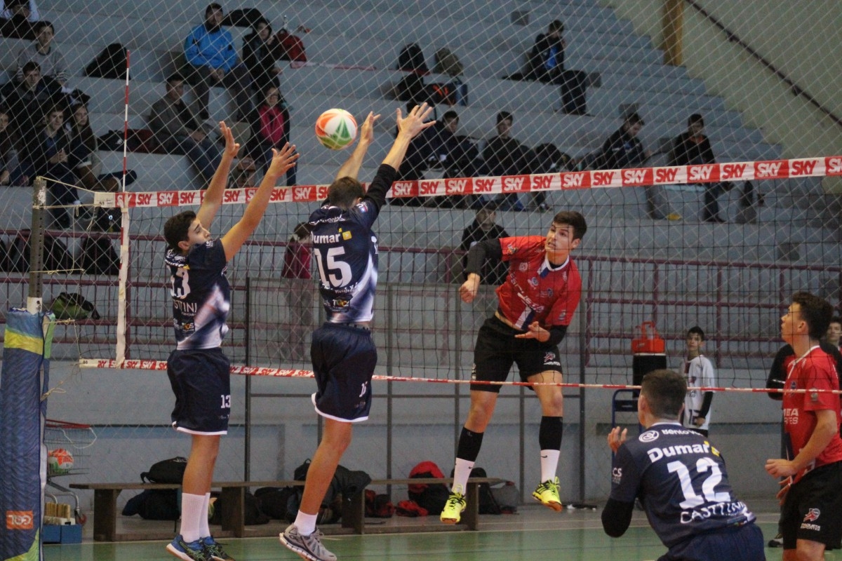 União é bicampeão Estadual de Vôlei masculino Sub-15 - Grêmio Náutico União